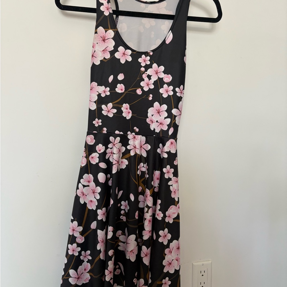 Cherry Blosson Blackmilk Skater dress reversible - Picture 4 of 4